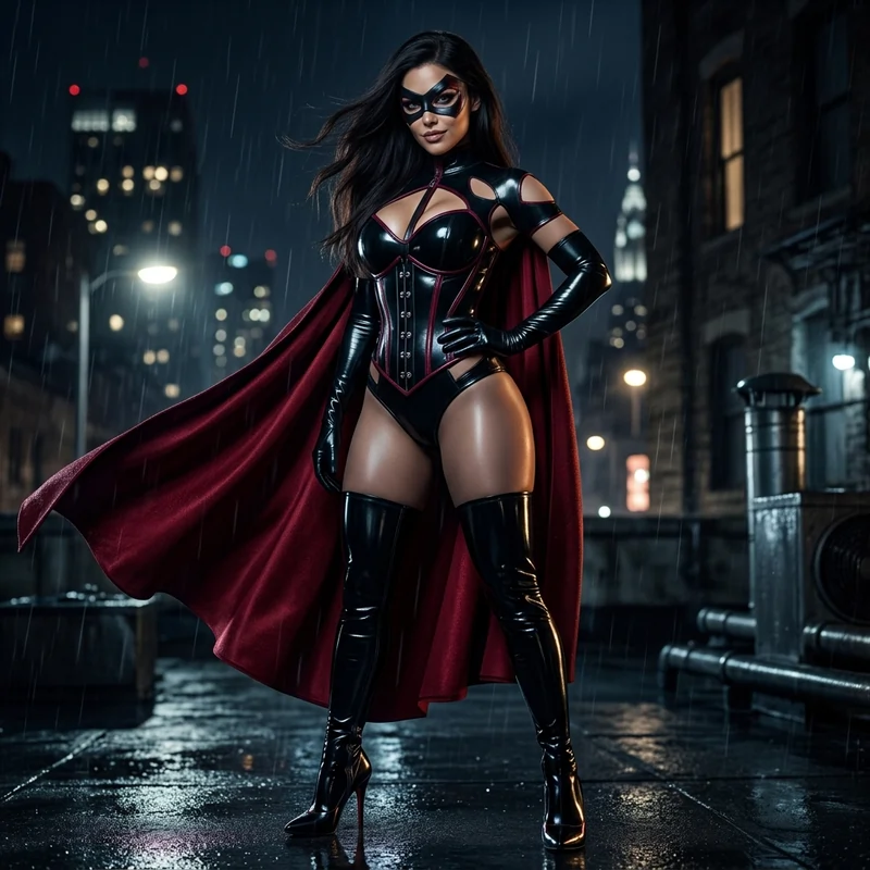 Superhero Fetish Character